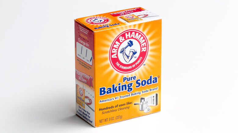 box of baking soda