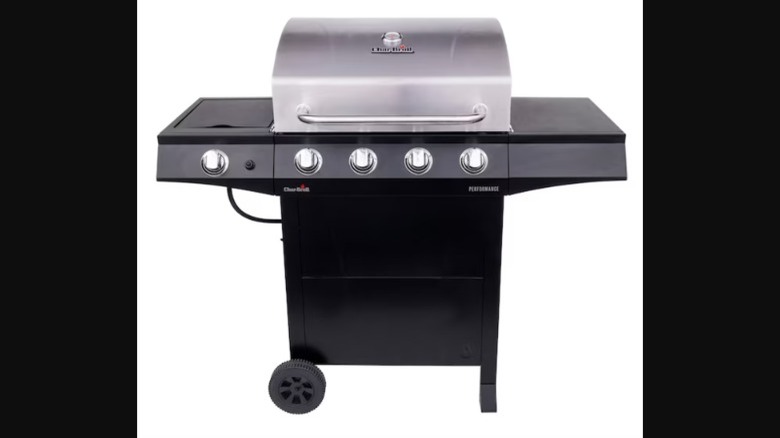 Four burner grill