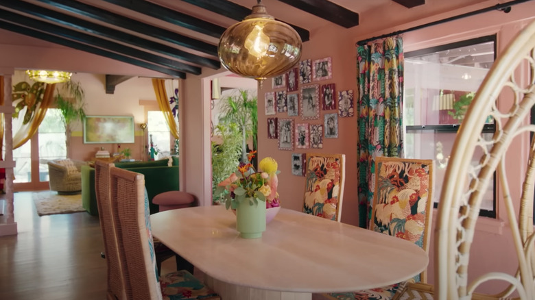 Justina Blakeney's colorful dining room 