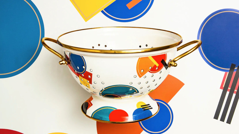 colorful colander