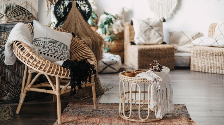 Bohemian living room