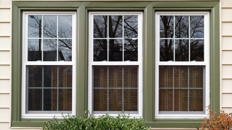 three energy efficient windows