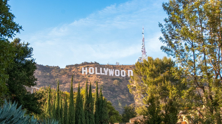 Famous Hollywood sign 