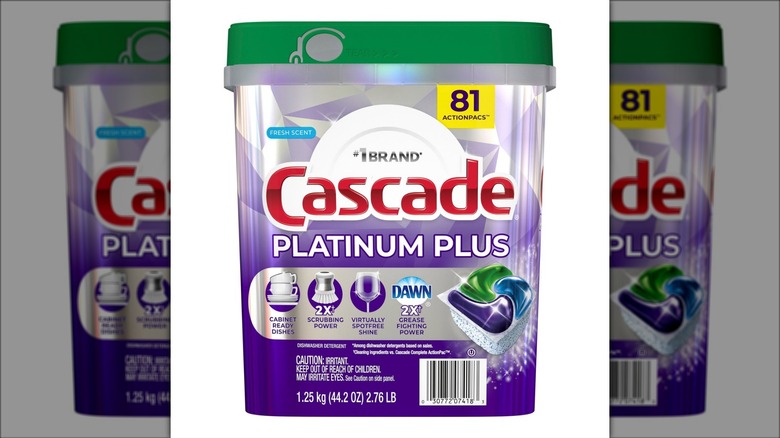 Cascade dishwashing tablets