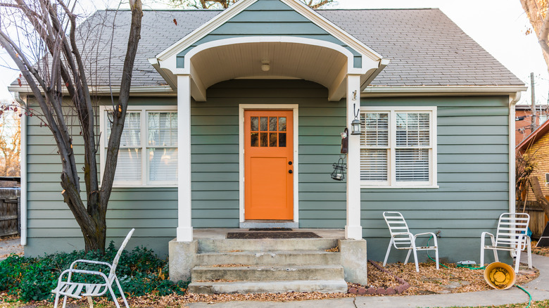 house with old siding