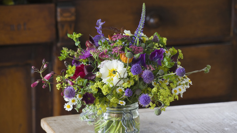 Flowers in a vase