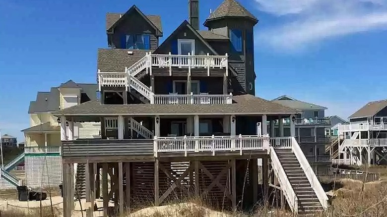 Oceanfront view of the Inn at Rodanthe