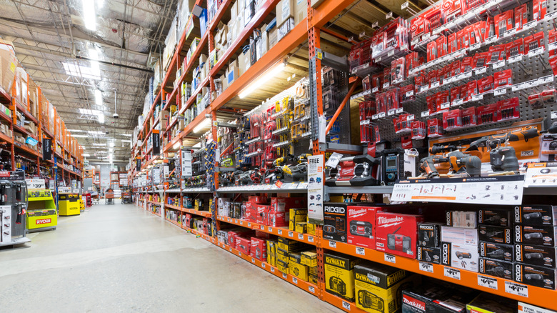 power tools in home depot