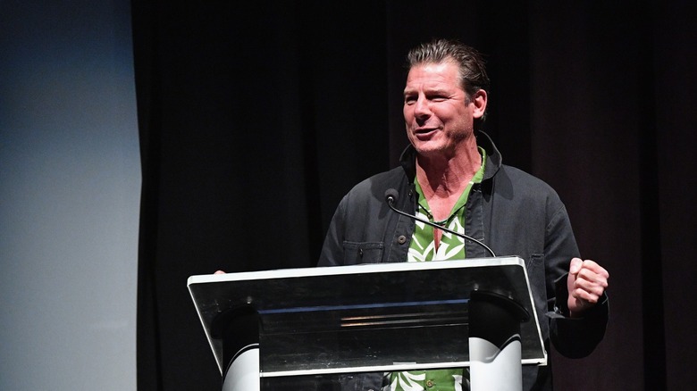 Ty Pennington speaking at podium 