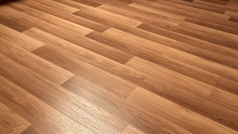 Pristine wooden floor