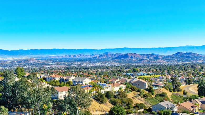 Southern California  from above