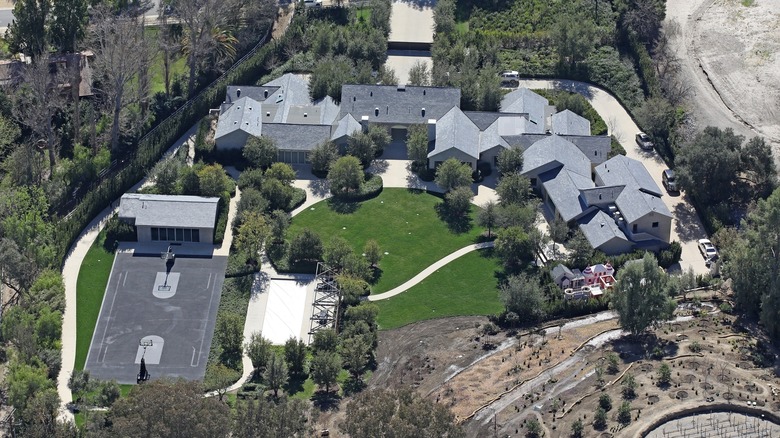 Kim Kardashian's Calabasas mansion 