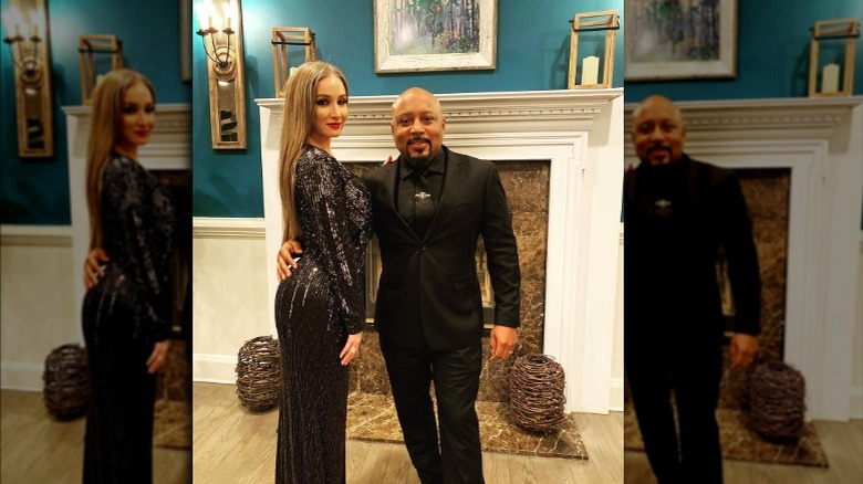 Daymond and Heather John smiling