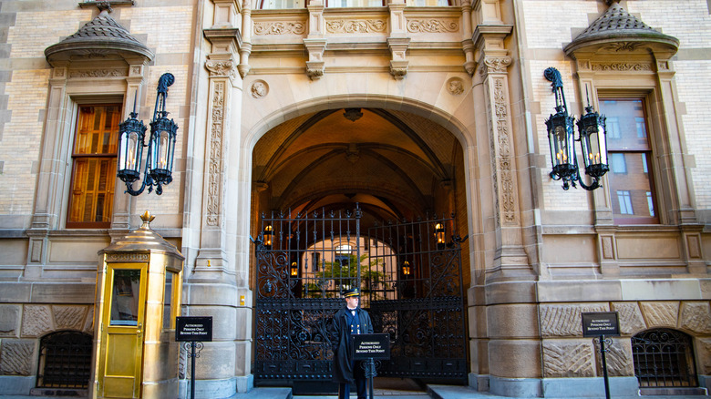 Ornate Dakota entrance