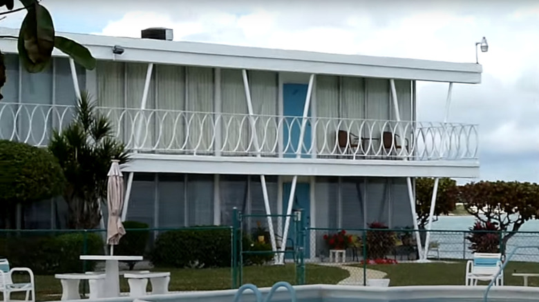 Exterior of Dexter's apartment