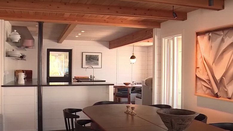 Kitchen of Seattle house boat