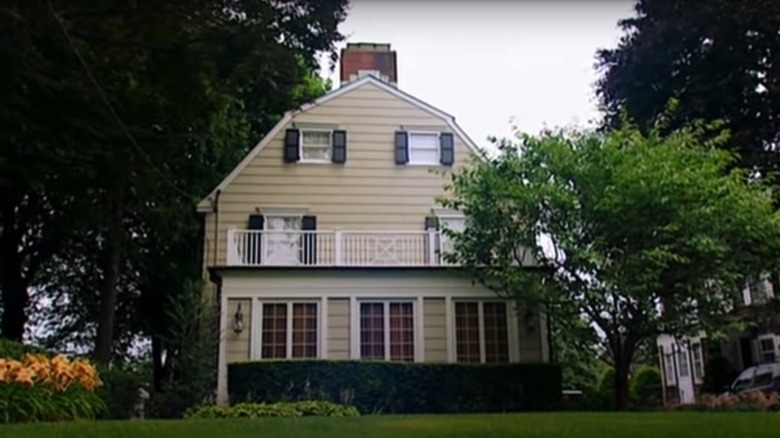 Exterior of Amityville Horror house