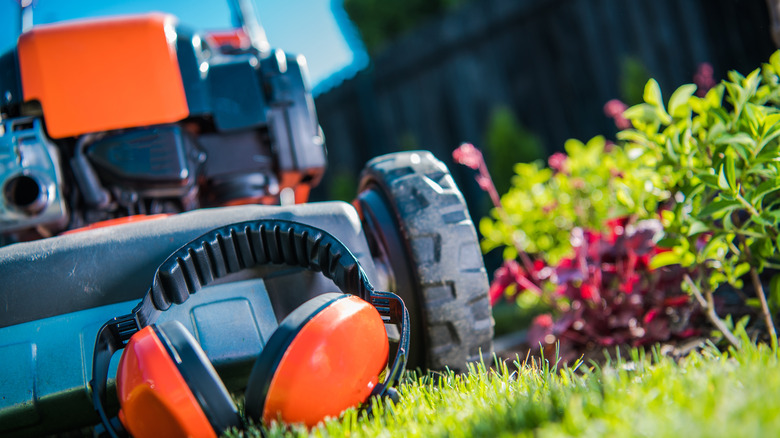 Mower and safety equipment