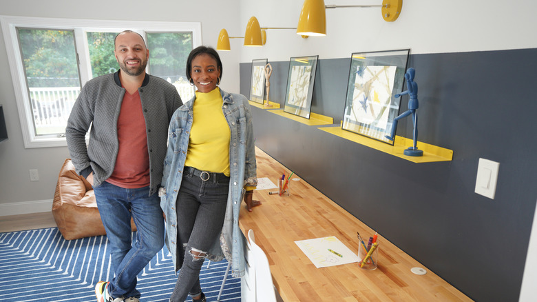 Mike and Denese Butler in craft room