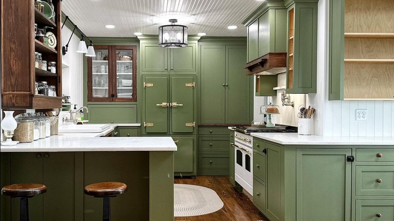 HGTV Star-Approved Kitchen Cabinet Colors To Consider Using In Your Home