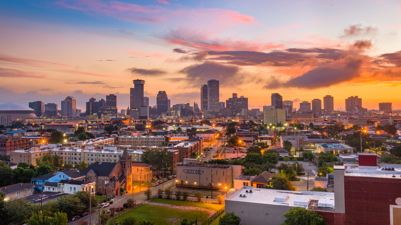 New Orleans skyline 
