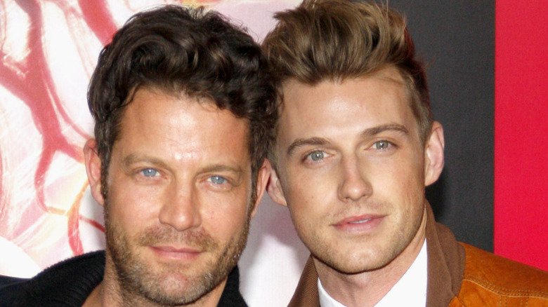 Nate Berkus and Jeremiah Brent at an event