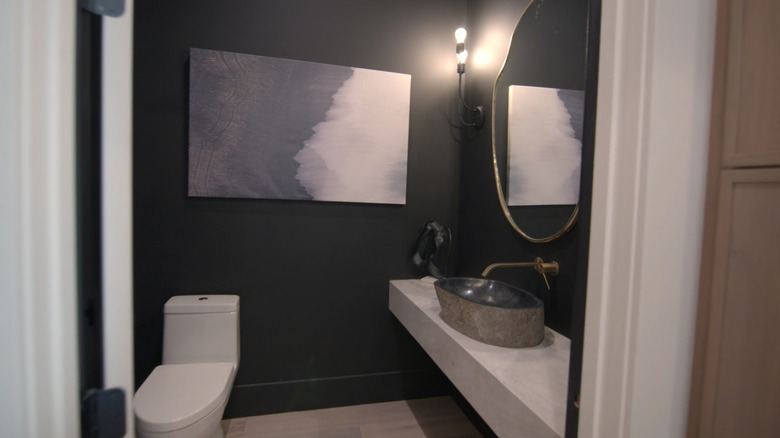 Modern half bath