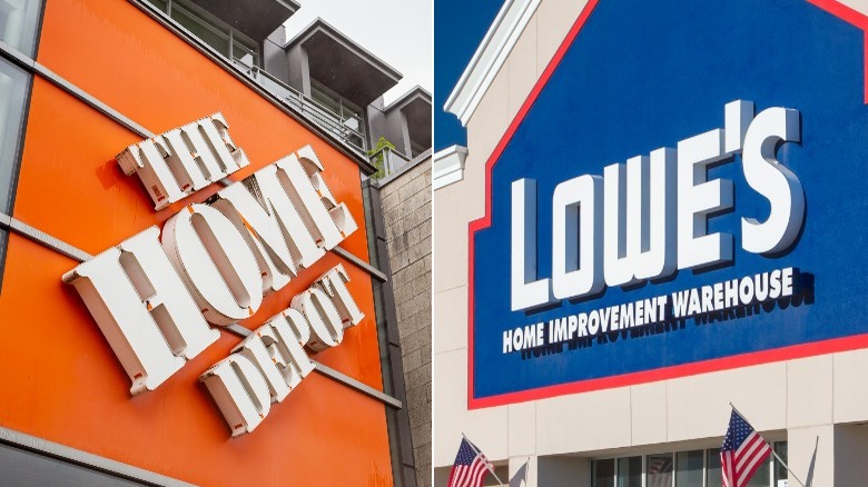 Home Depot and Lowe's