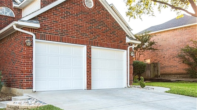 Lowe's garage door