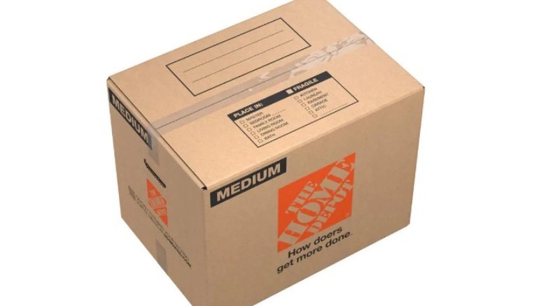 Home Depot's boxes