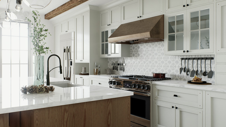 white kitchen