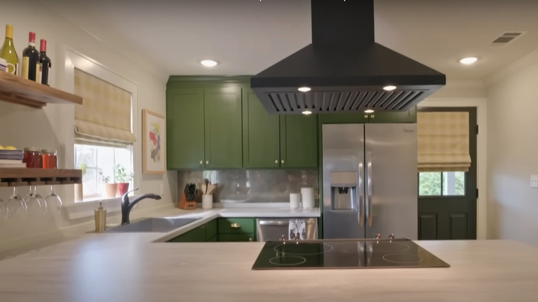 Renovated kitchen with updated finishes