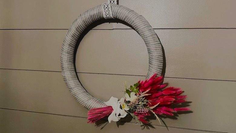 pool noodle wreath