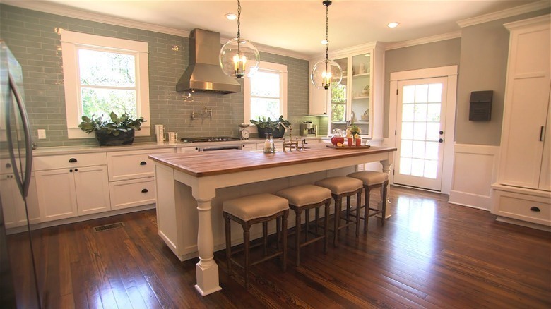 Renovated kitchen by Joanna Gaines