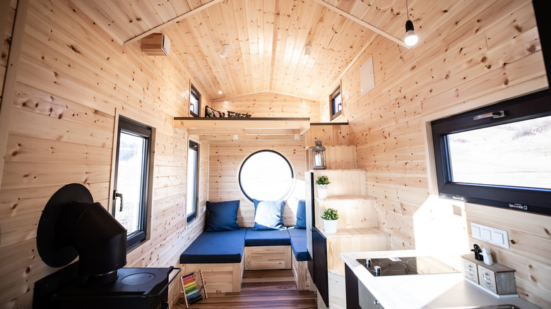 Inside a tiny home