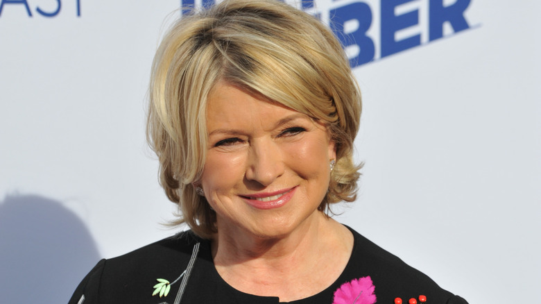 Martha Stewart smiling