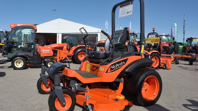 Kubota zero turn lawn mower