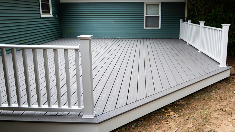 composite attached deck