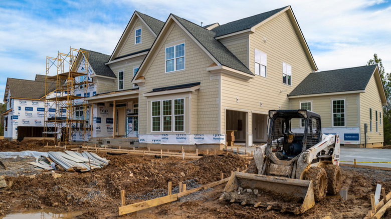 new house landscaping