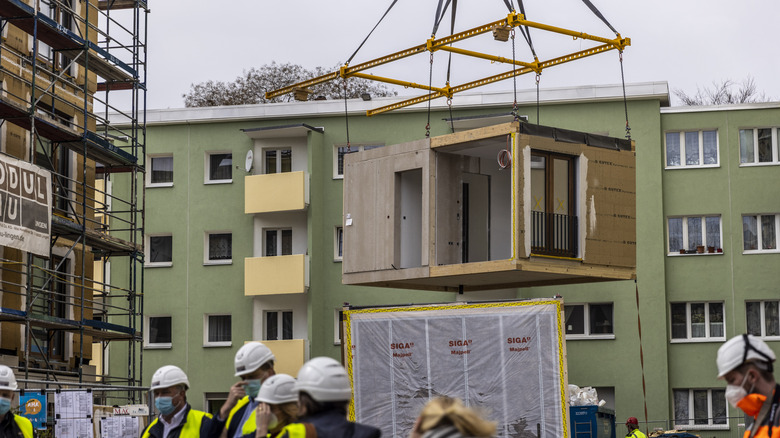 inspection of construction site