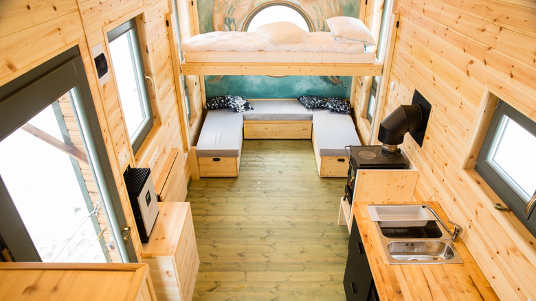 Tiny house interior