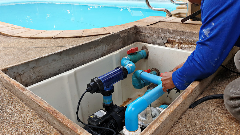 Installing a pool pump