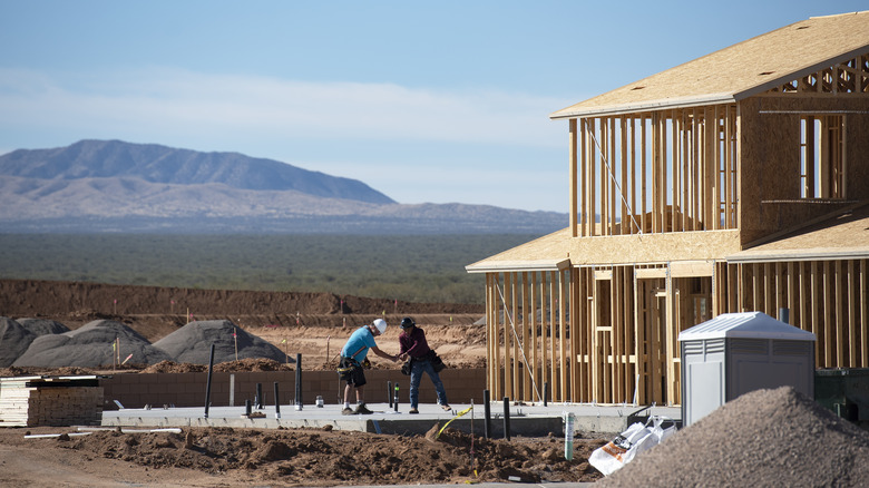 new home under construction