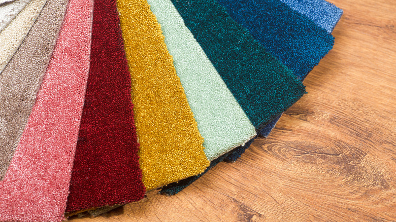 Many carpet color options