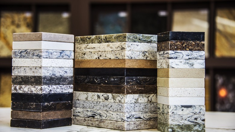 Different types of marble 