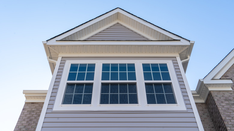 windows in a gable