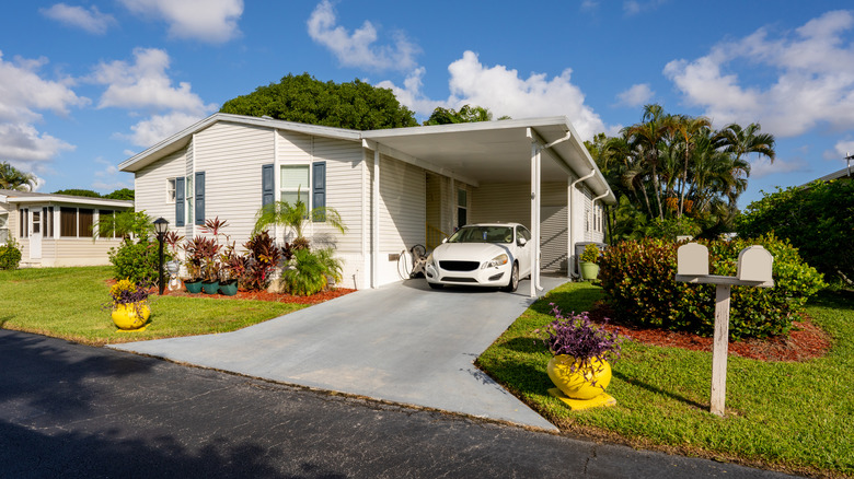 driveway at a home