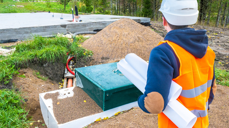 Septic tank repairs