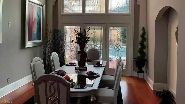 Large open dining room