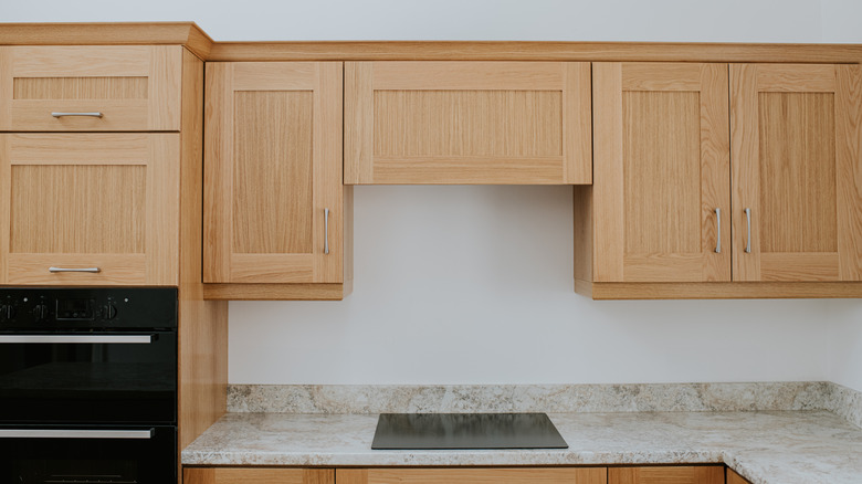 space above kitchen cabinets